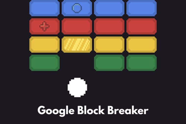 Google Block Breaker
